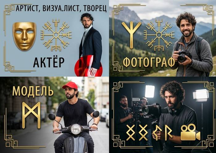 Профессии — Знакомое Лицо (Актер-фотомодель), Москва
