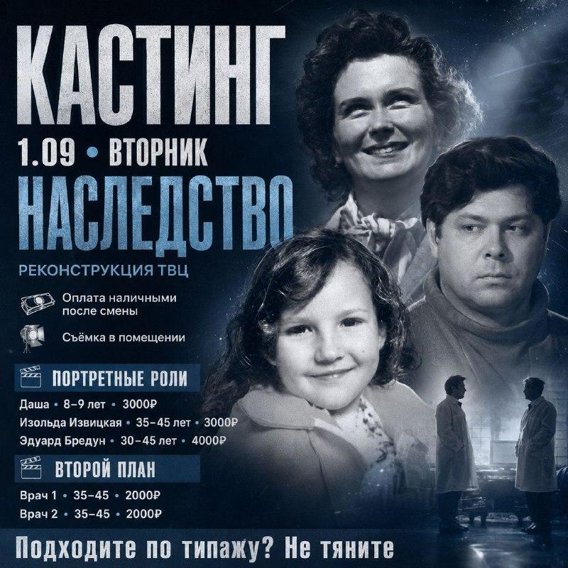 Актер / Актриса, Москва — заказ