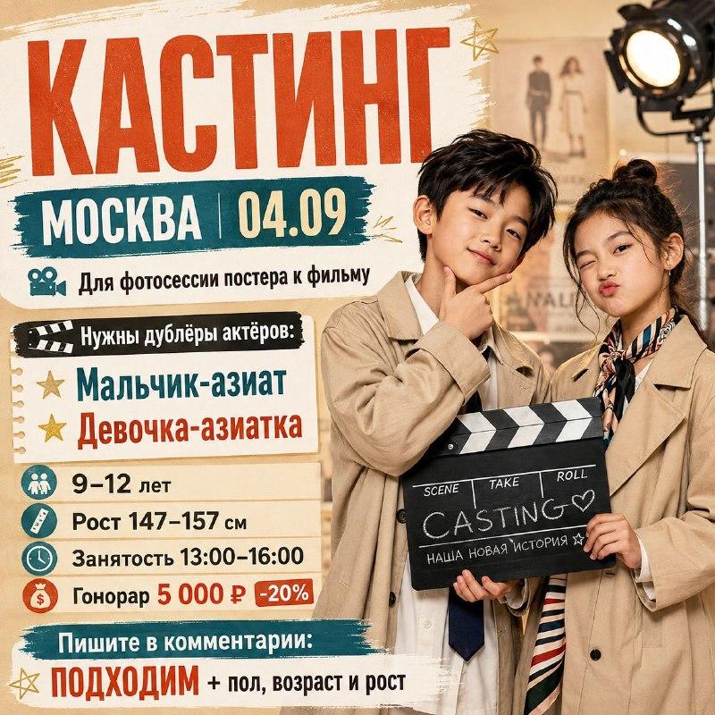 Детская модель, Москва — заказ