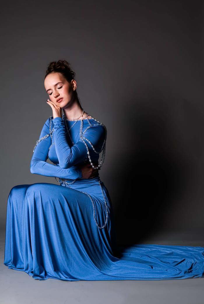 Fashion blue — Катерина Бурякова, Москва