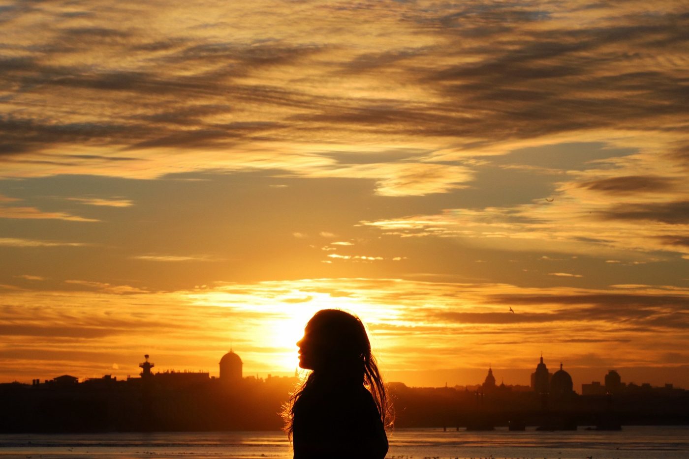 закат в Санкт-Петербурге — Марина, Санкт-Петербург