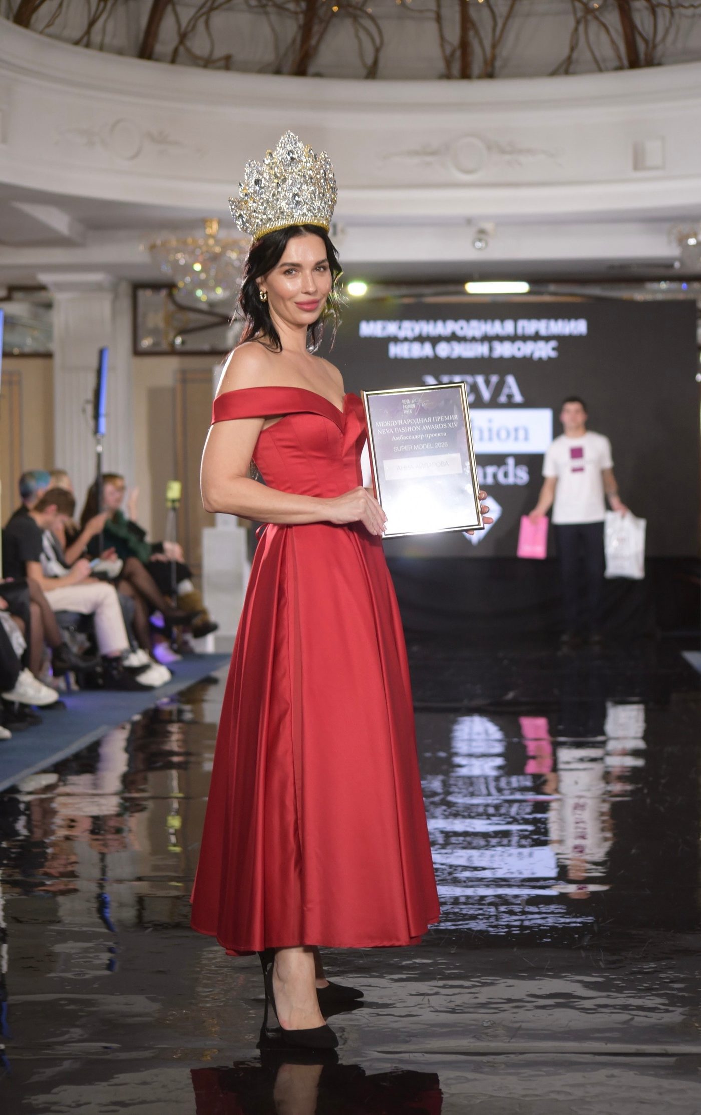 Я стала Амбассадором XX-го Юбилейного сезона Neva Fashion Week. Где открывала показы на неделе моды. А также… — Анна Айларова, Санкт-Петербург